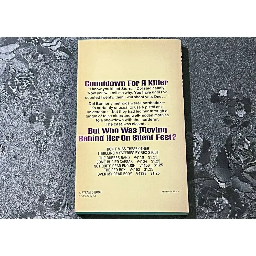 Rex Stout The Hand In The Glove Doi Bonner 1976